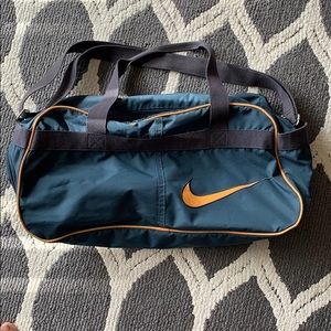 Blue/Orange Nike Duffle Bag
